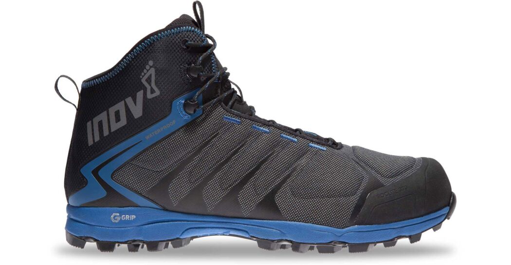 Inov-8 Roclite G 370 Mens Hiking Boots Black/Blue Philippines 45173IEWM